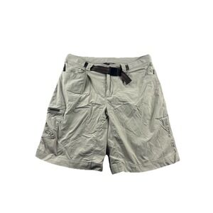 Outdoor Research Cargo Equinox Shorts Men's 34 Beige Belted Lightweight